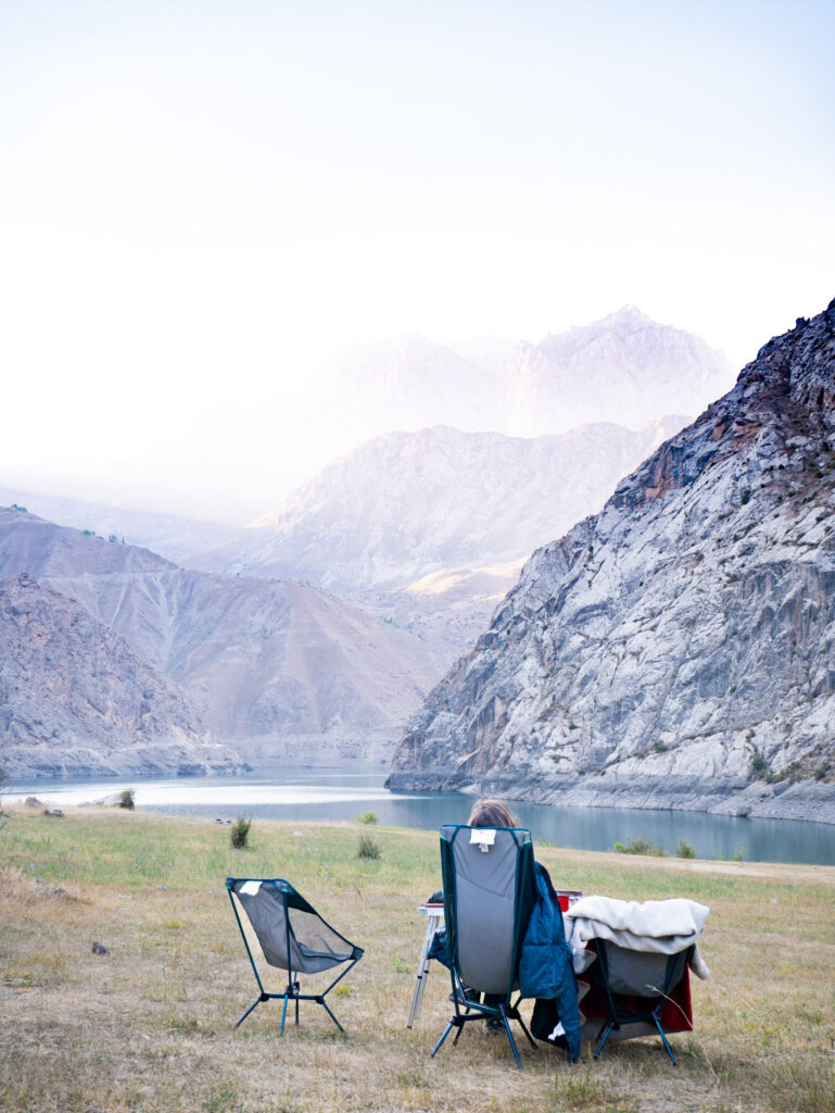 Sixth of the seven lakes, Tajikistan