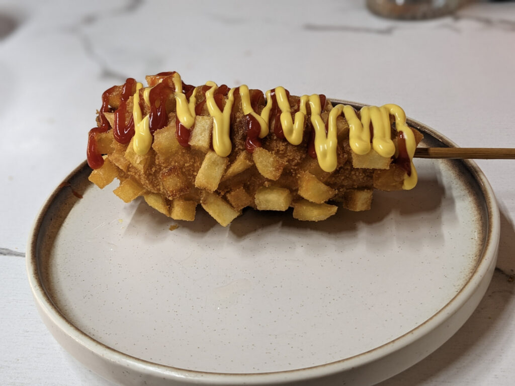 Korean fast food in Dushanbe