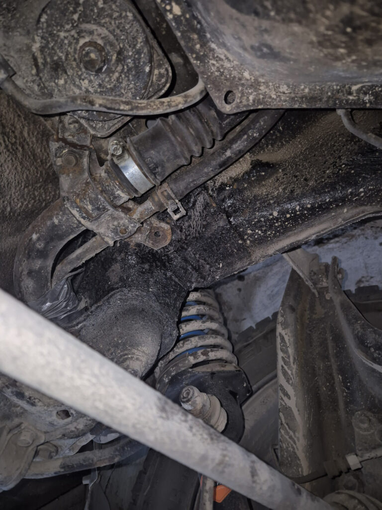 welded subframe mount