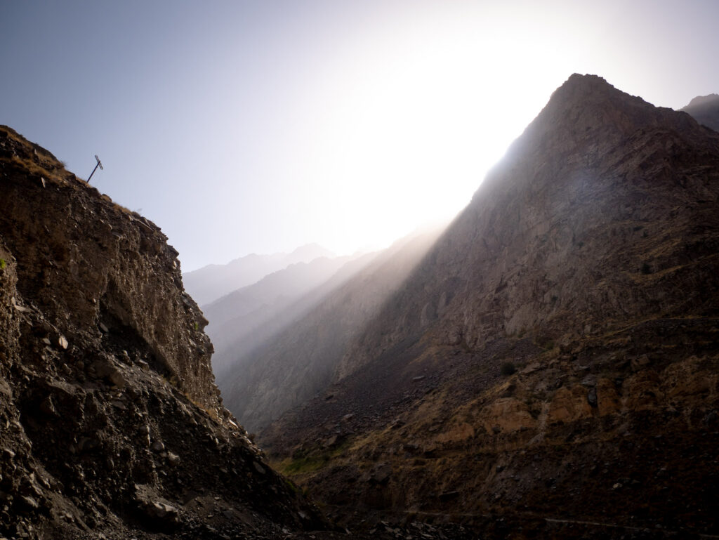 Sunrise over the Panj Valley, Tajikistan/Afghanistan